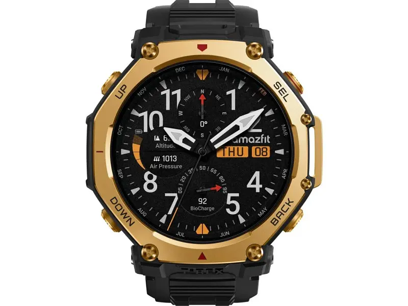 Смарт-годинник Amazfit T-Rex 3 Pro Black Gold (W2444OV5N)