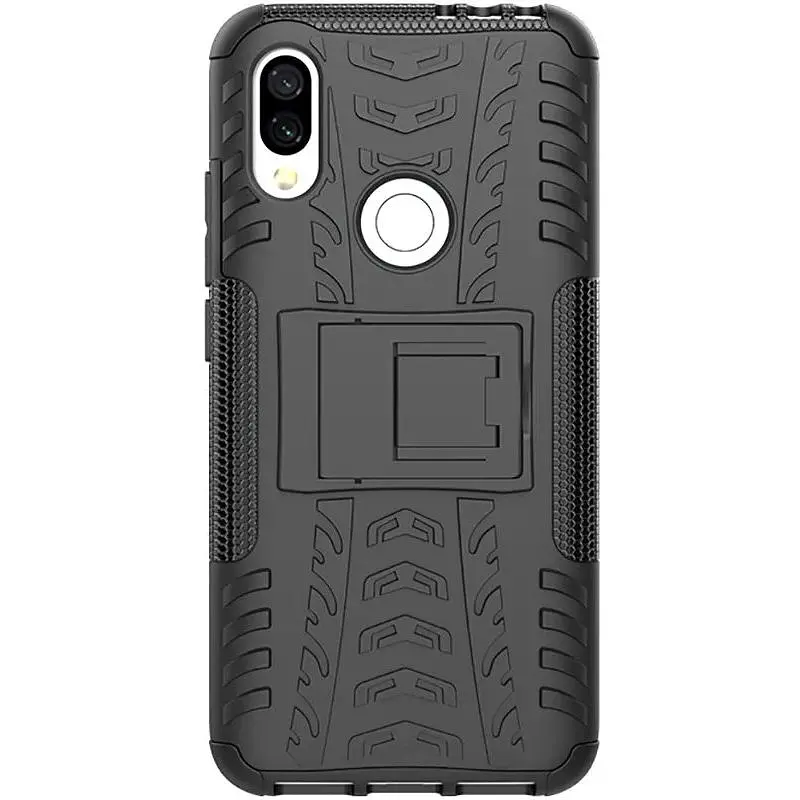 Чохол-накладка Toto Dazzle Kickstand 2 in 1 Case Xiaomi Redmi 7 Black - фото 7