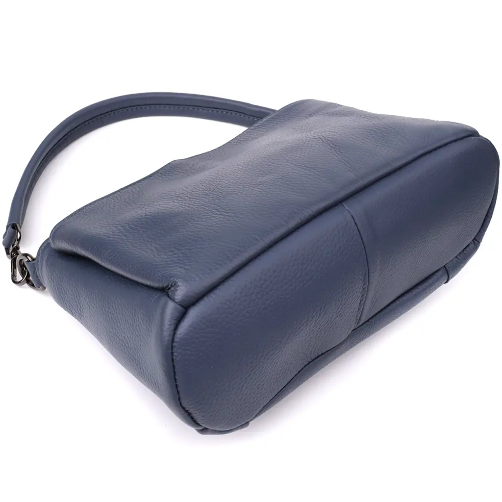 Сумка на плече з натуральної шкіри для жінок Vintage 22х18х11 см 000315856 - фото 6