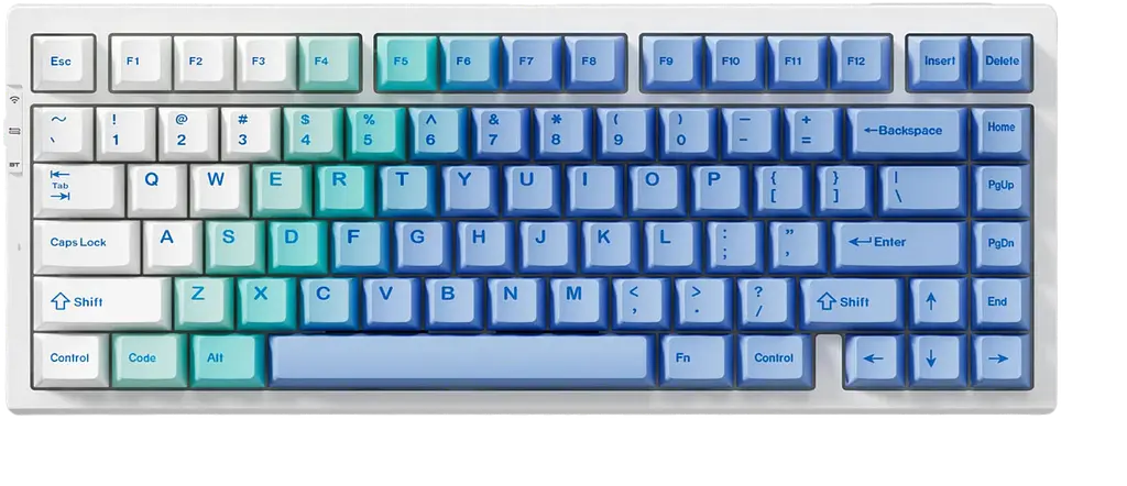 Клавіатура Mchose G75 Pro Matcha Latte Switch Arctic Snow White (G75-12A)