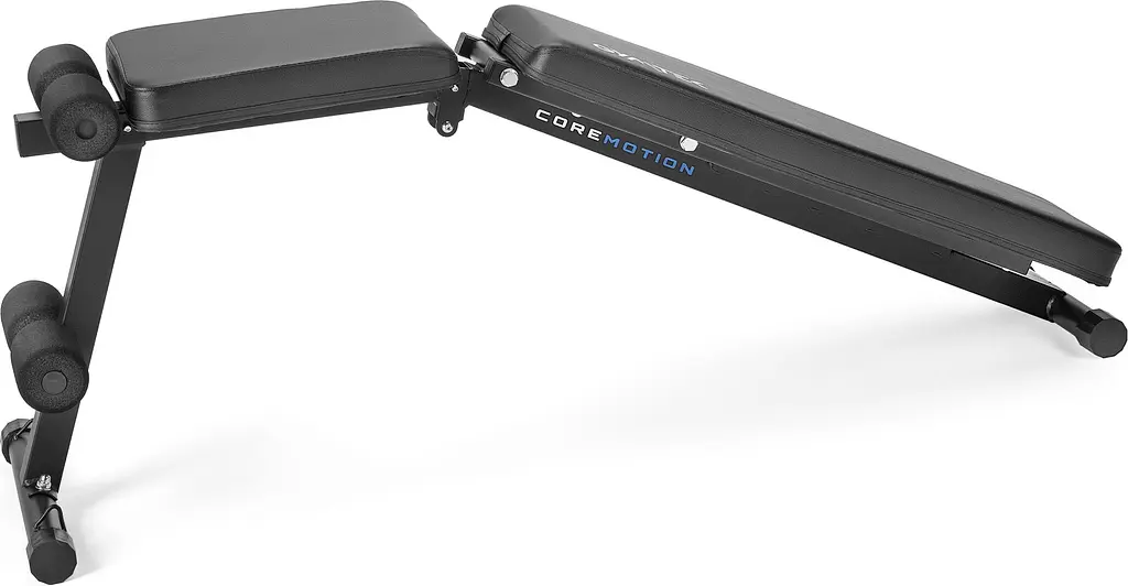 Складана регульована лава для тренувань Gymtek XL400 з еспандерами для дому - фото 4