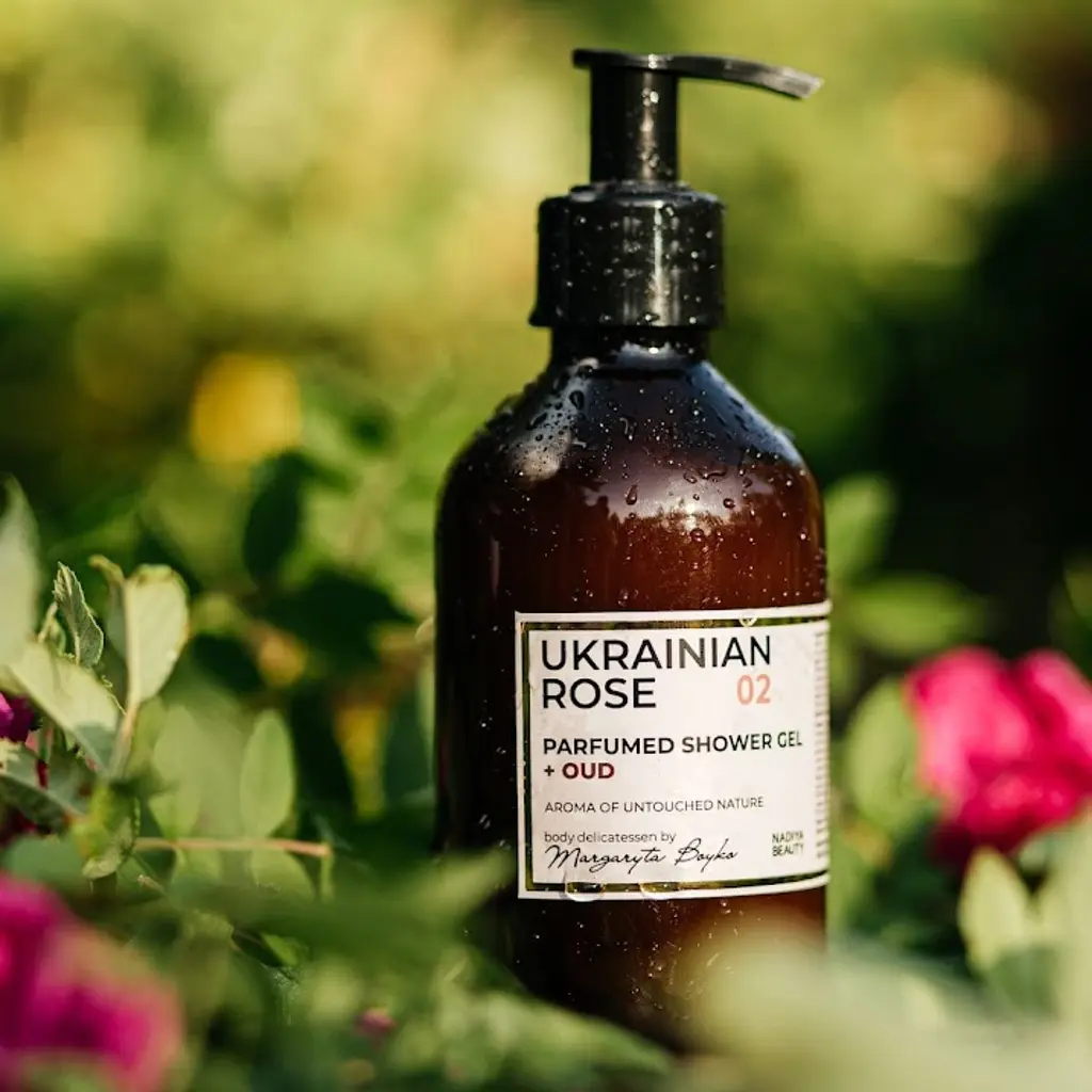 СПА-гель для душу з натуральними оліями +OUD Ukrainian Rose 300 мл - фото 3