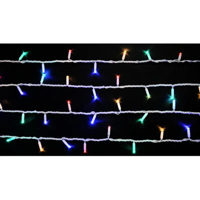 Гірлянда Delux STRING flash 200LED 20 м мульти/білий IP44 EN (90012981) - фото 2