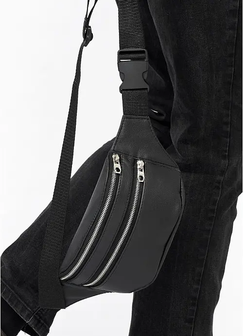 Чоловіча поясна сумка бананка Sambag 31х12х5 см sum0020242 - фото 10