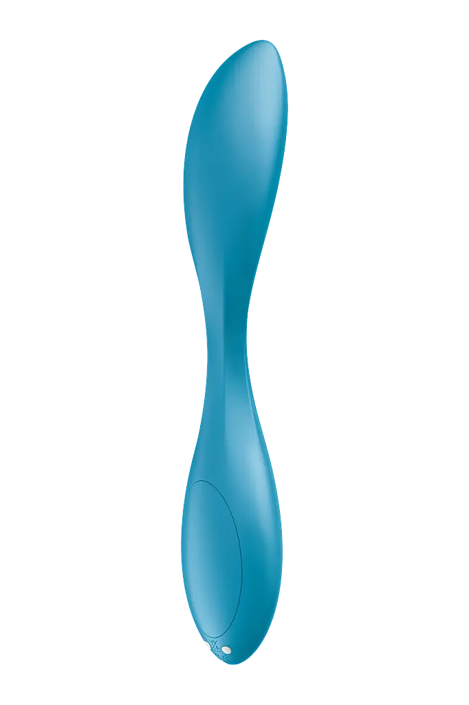Вібратор Satisfyer G-Spot Flex 1 Гнучкий із фіксацією форми, 19.5х3.2 см блакитний - фото 5