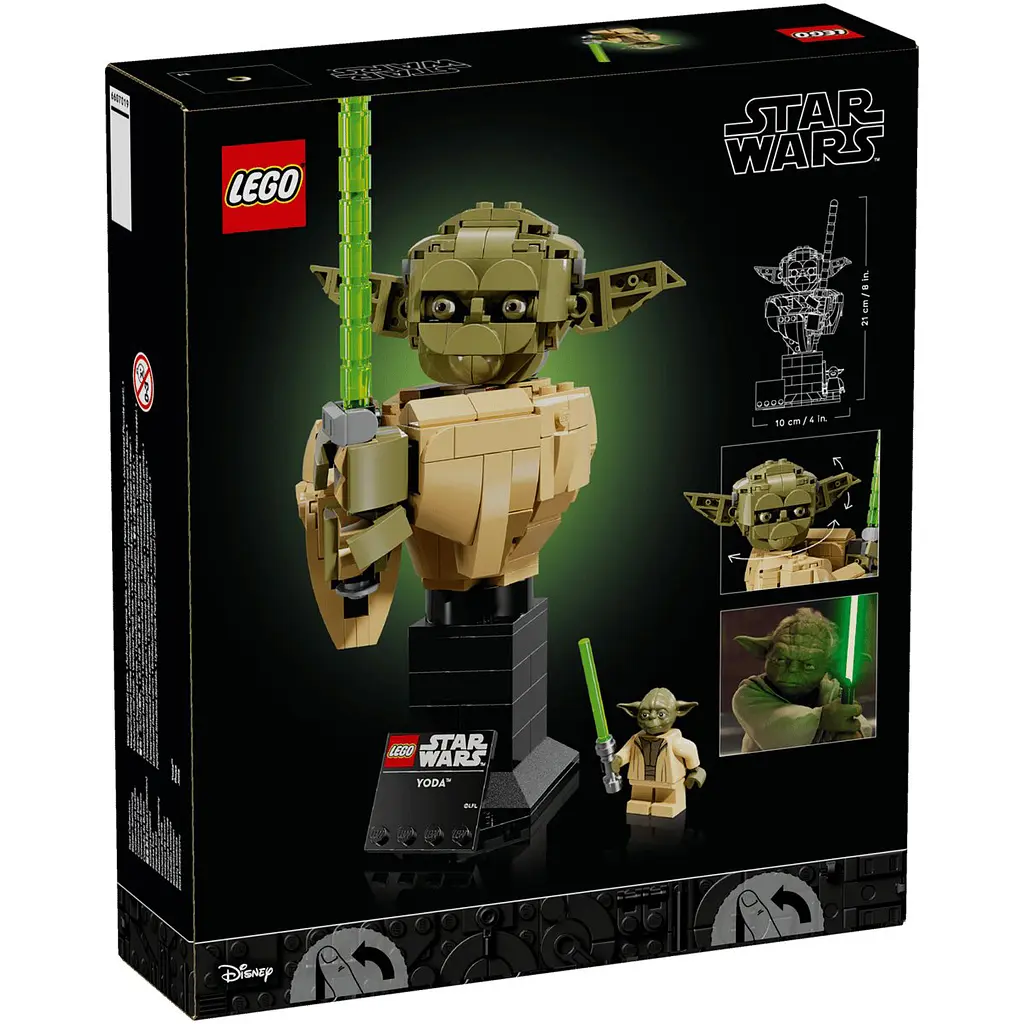 Конструктор LEGO Star Wars Погруддя Йоди V29 399 деталей (75438) - фото 2
