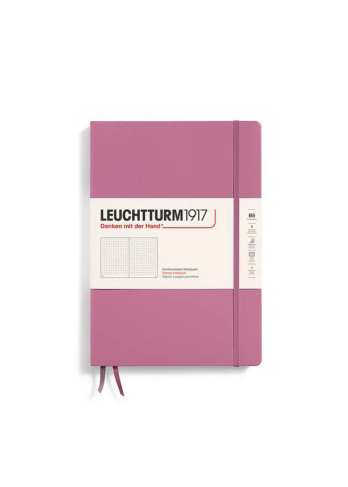 Блокнот Leuchtturm1917 Composition (B5) Dusty Rose крапка (372342)