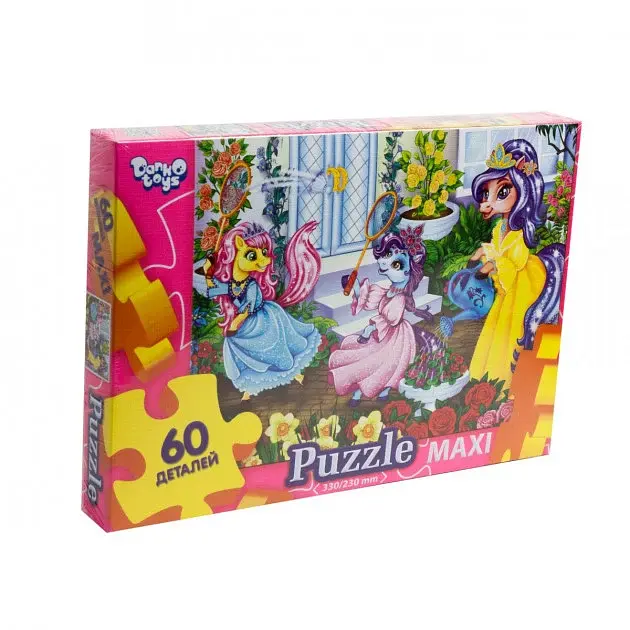 Пазли Maxi "Поні", 60 елементів Dankotoys (Mx60-08-03)