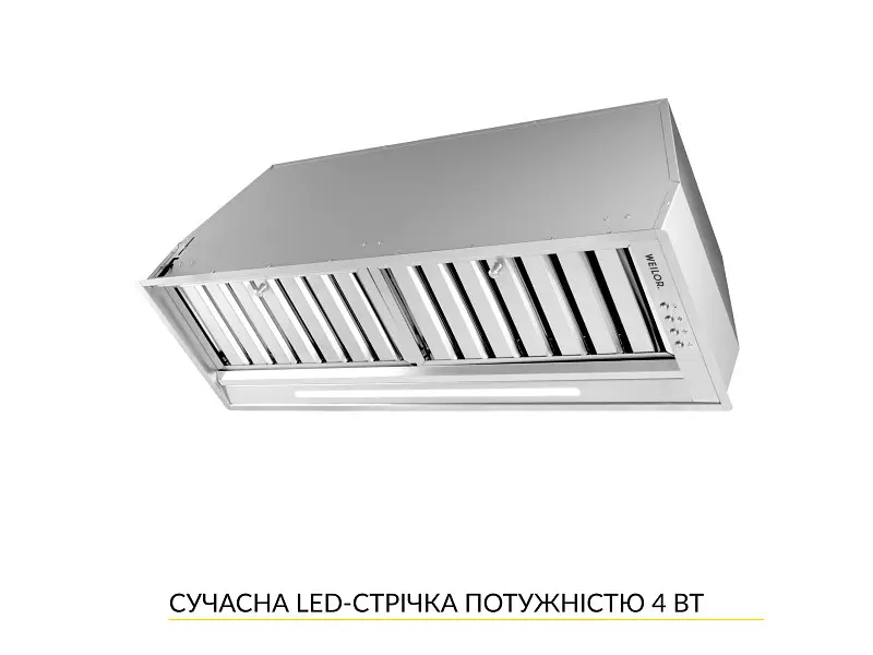 Витяжка WEILOR PPE 8265 SS 1250 LED Strip - фото 4