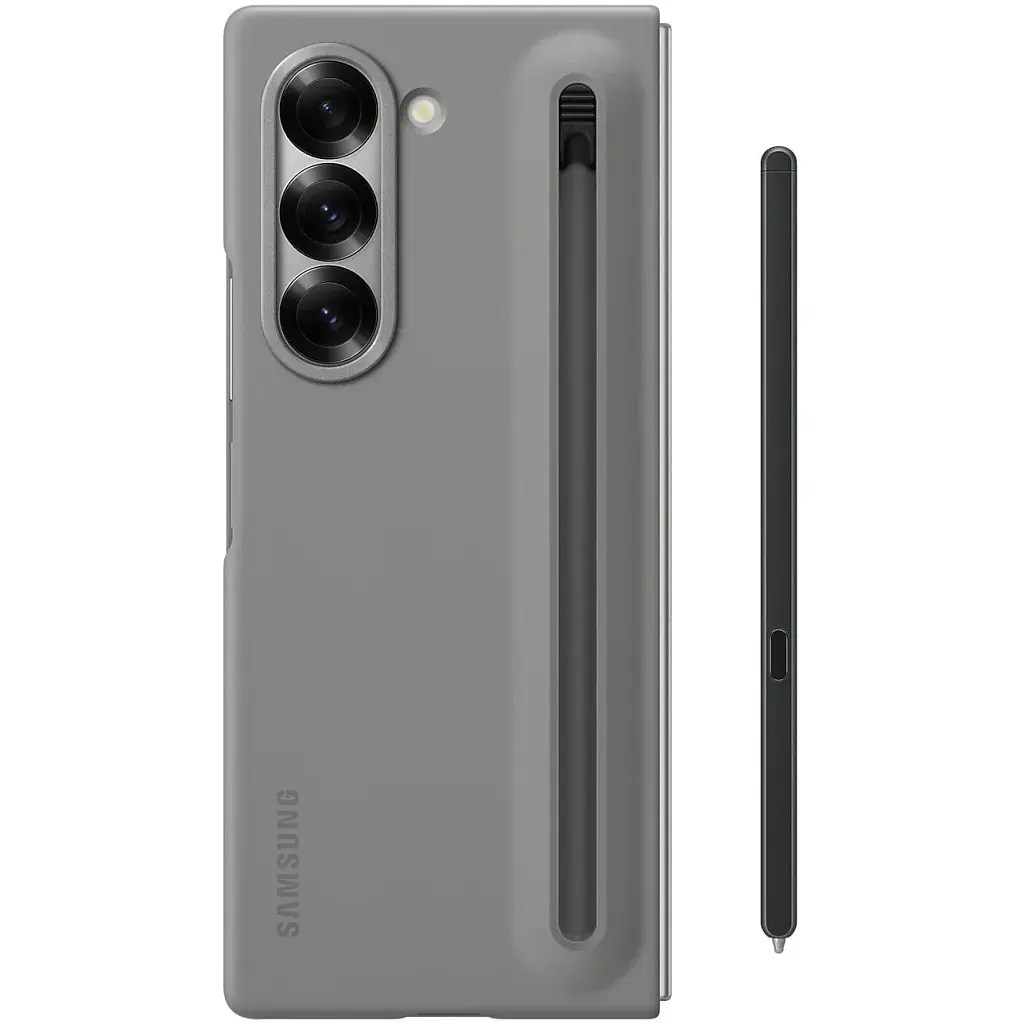 Чохол-накладка Samsung Slim Cover with Pen для Samsung Galaxy Fold 6 SM-F956 Gray (EF-OF95PCJEGUA) - фото 3