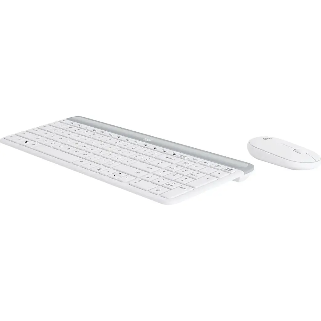 Комплект клавиатура + мышь Logitech MK470 Wireless Slim Off-White [920-009205] [80789] - фото 2