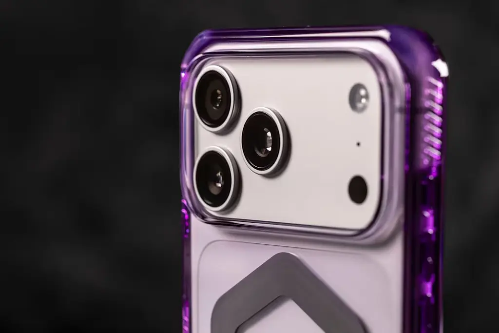 Чохол UAG для iPhone 17 Pro Max, Plyo MagSafe, Ice/Silver teh0019324 - фото 8
