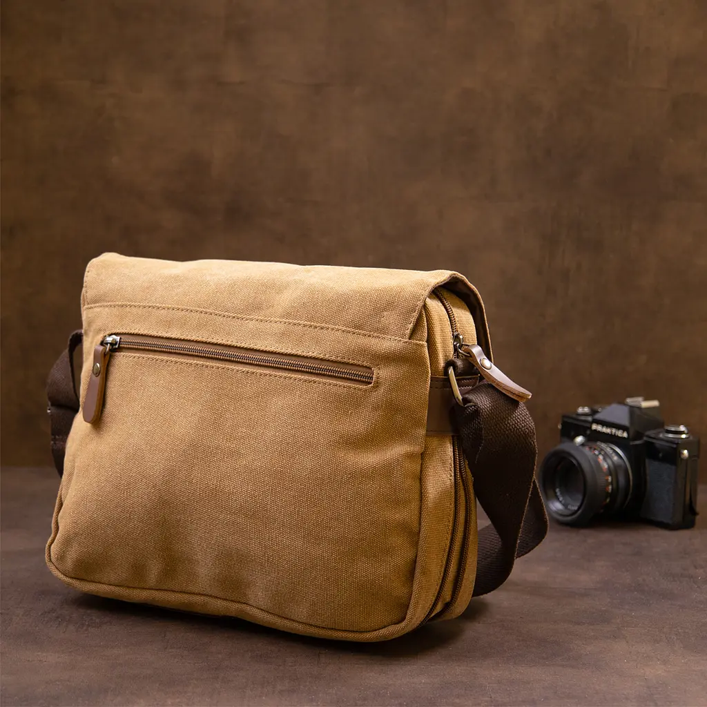 Чоловіча сумка листоноша Vintage 27,3х21,7х10 см sum0014980 - фото 7