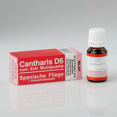 Збудливі краплі унісекс, 10 мл Milan Cantharis D6 - фото 2