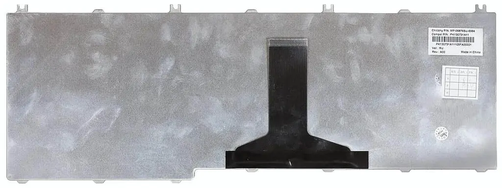 Клавіатура Toshiba Satellite (A500, A505, L350, L355, L500, L505, L550, F501, P200, P300, P500, P505, X200, Qosmio F50, G50, X300, X3 ентер) - фото 2