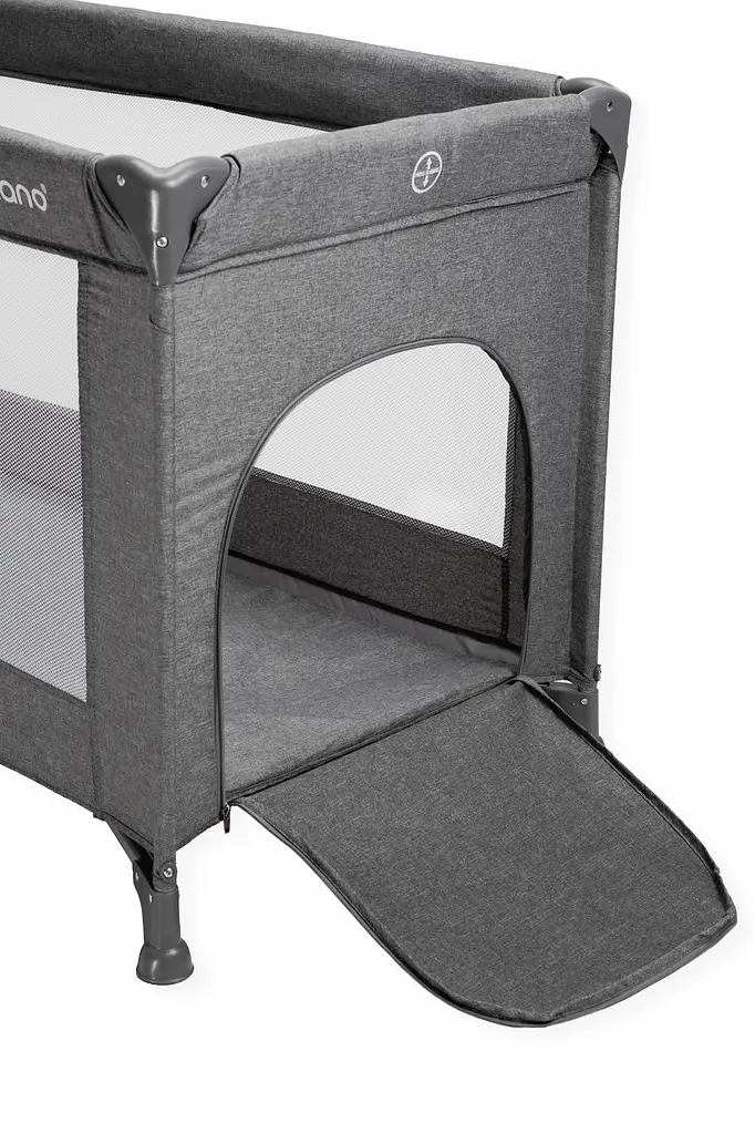 Ліжко-манеж дитяче VELANO Flexi, grey - фото 4