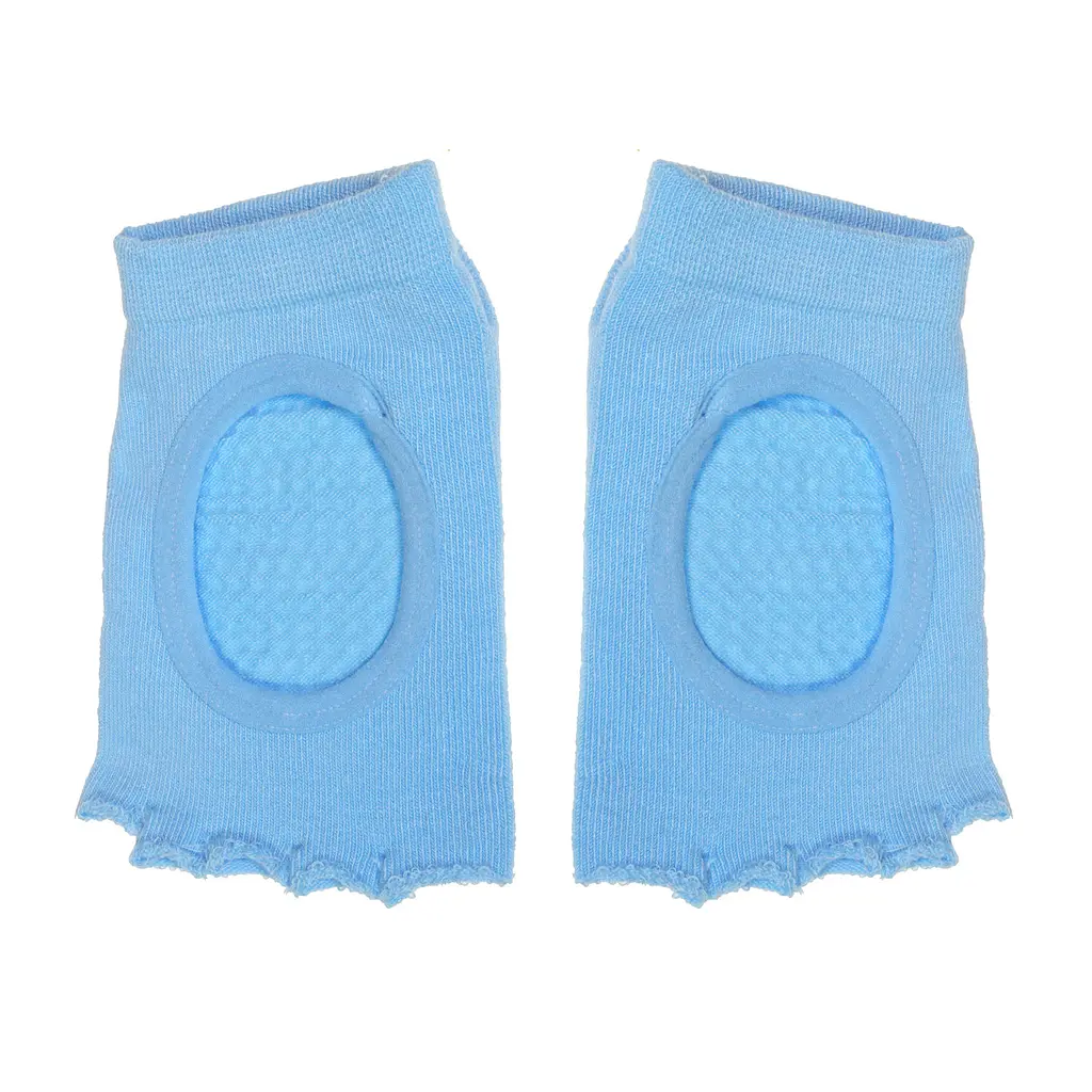 Шкарпетки жіночі Yoga Socks без пальців для занять йогою, фітнесом, пілатесом протиковзкі - фото 4