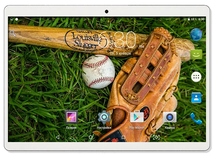 Планшет-телефон Adronix MT116 2GB RAM Silver + Чохол-клавіатура + Карта пам'яті 32GB - фото 5
