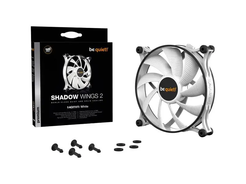 Вентилятор Be quiet! Shadow Wings 2 140mm White (BL090) - фото 3