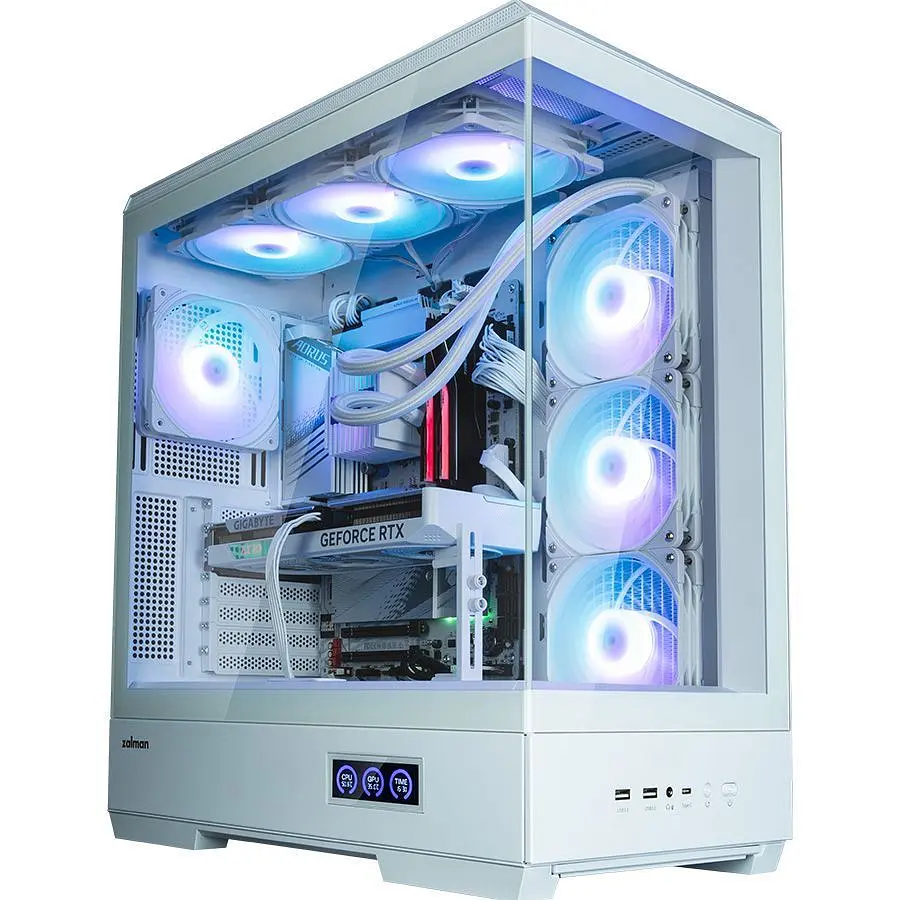 Корпус Zalman P50 DS White [146871] - фото 4