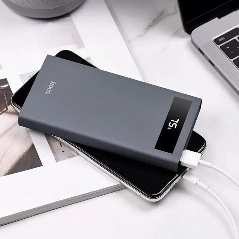Додаткова батарея Hoco J49 PD+QC3.0 (10000mAh) Grey - фото 2