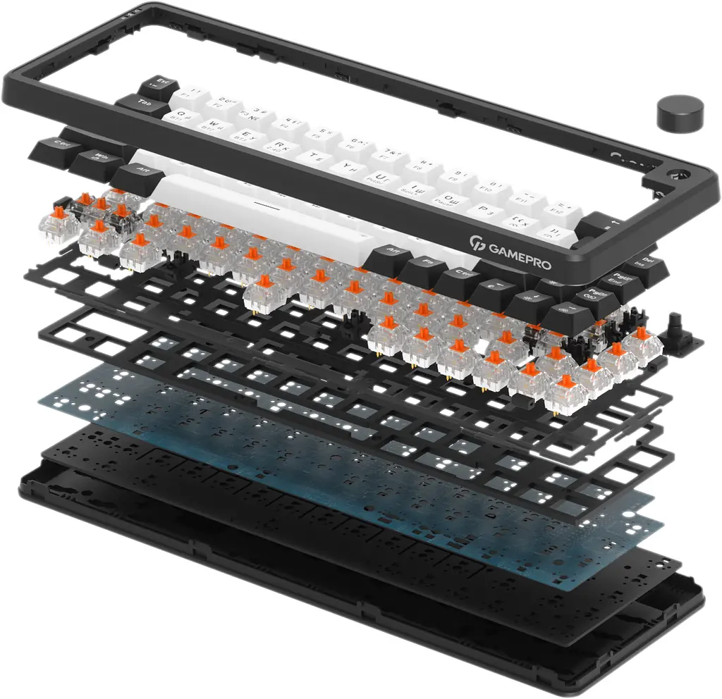 Клавіатура бездротова GamePro Asgard Valhalla MK210B Pro Black - фото 2