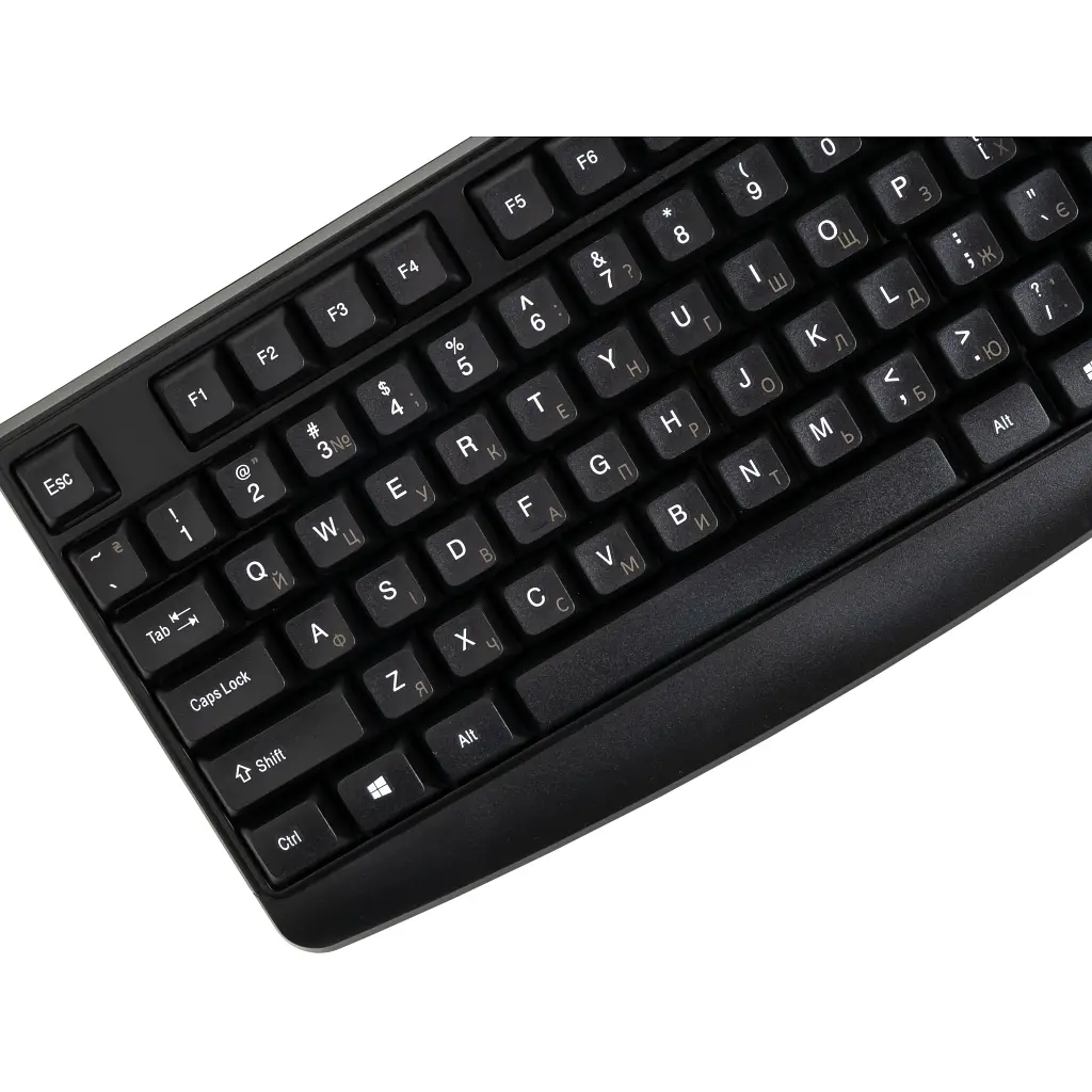 Клавіатура AOC KB120B USB UA Black (KB120B/97) - фото 7