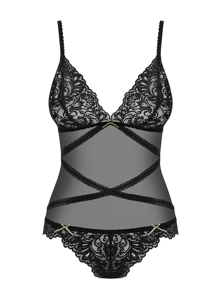 Боді Obsessive Bondea L/XL чорний - фото 4