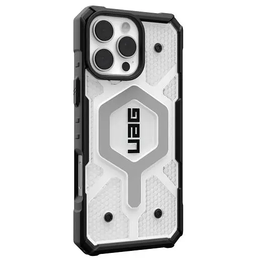 Протиударний чохол UAG Pathfinder Clear Magsafe Ice для iPhone 16 Pro (114464114343) - фото 4