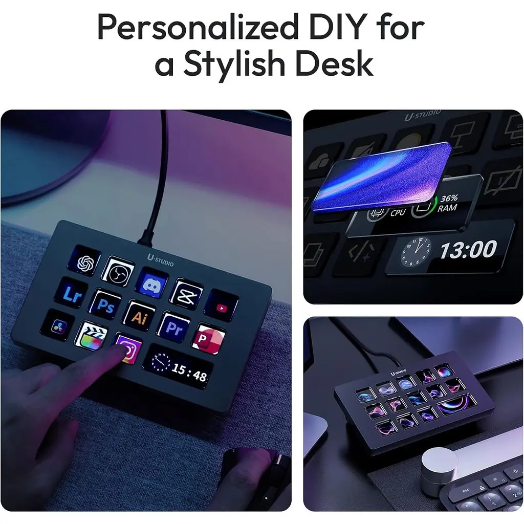Контролер для стримінгу Ulanzi Stream Deck Dock D200H [171732] - фото 12