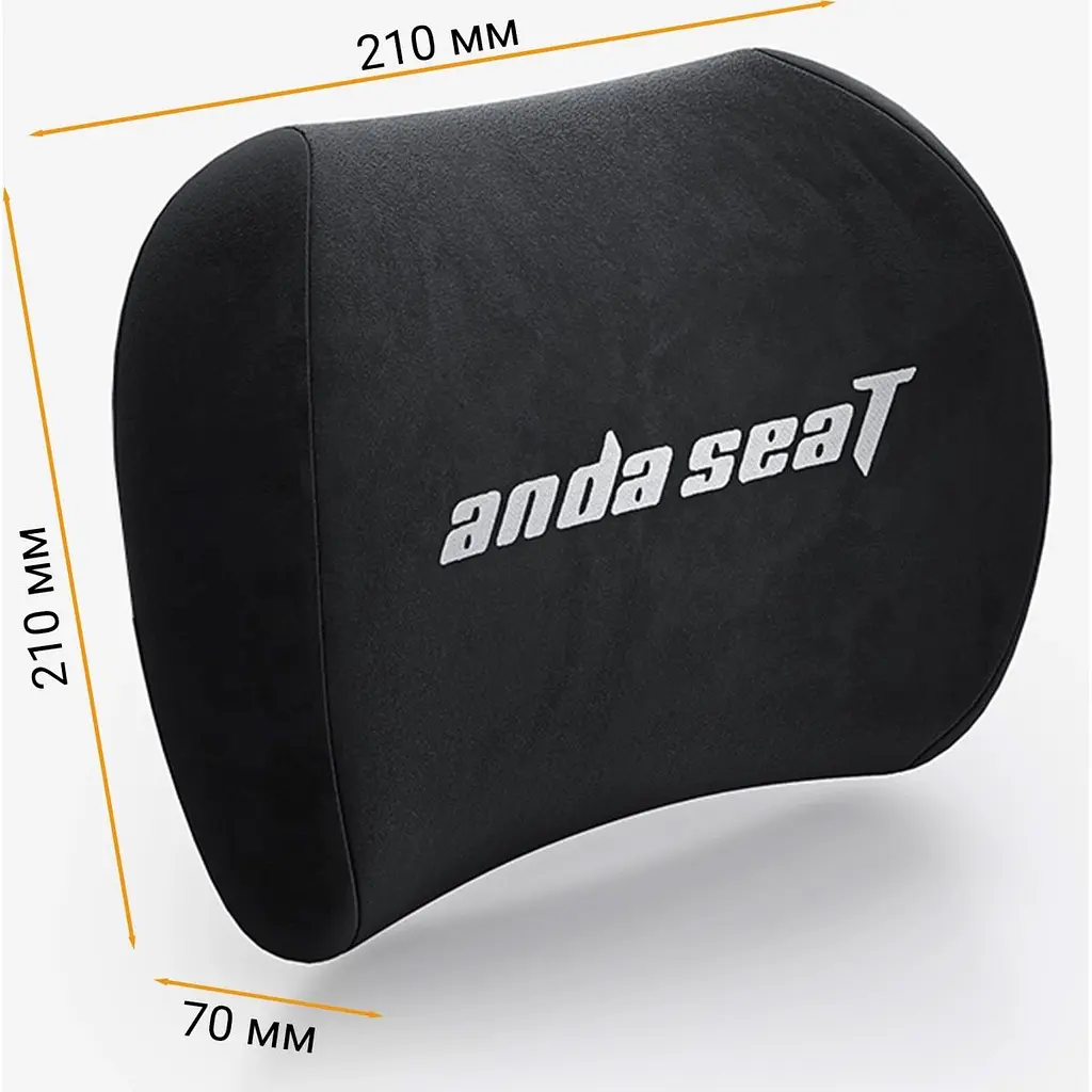 Подушка для крісла Anda Seat Novis Head Pillow Black (AC-TZ-AD23-B-F-J) [168264] - фото 5