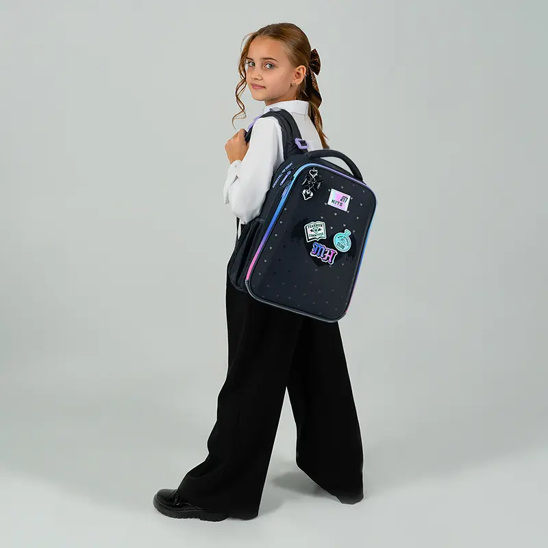 Рюкзак для початкової школи Kite Education каркасний 531 MH Чорний (MH26-531M) - фото 17