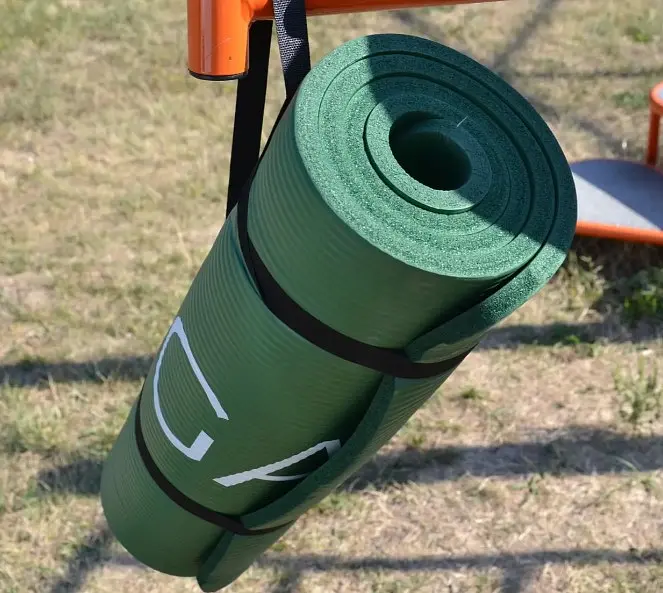 Килимок для йоги та фітнесу PowerPlay 4151 NBR Performance Mat Зелений (183x61x1.5) (PP_4151_Green) - фото 6