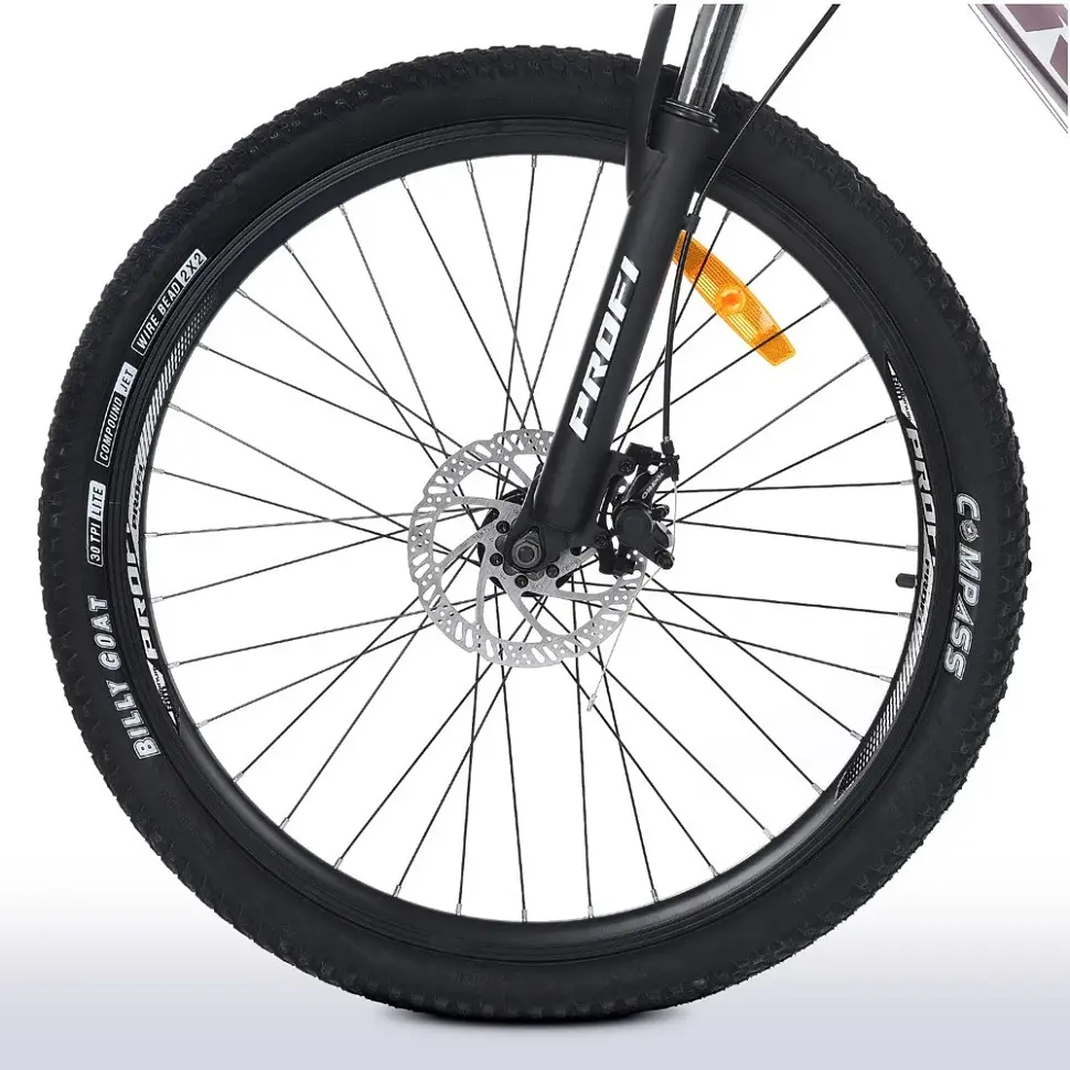 Велосипед "PHANTOM" PROF1 G26PHANTOM A26.1 26 д. Алюм.рама 19 ", SHIMANO 21SP, алюм., DB, FW TZ500, чорно-синій - фото 5