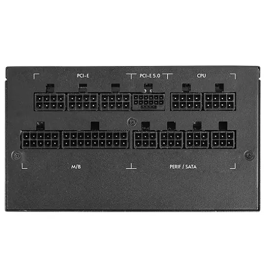 БЖ 850W Chieftec ATMOS CPX-850FC ATX 3.0 120 mm, 80+ GOLD, Cable management, retail - фото 5