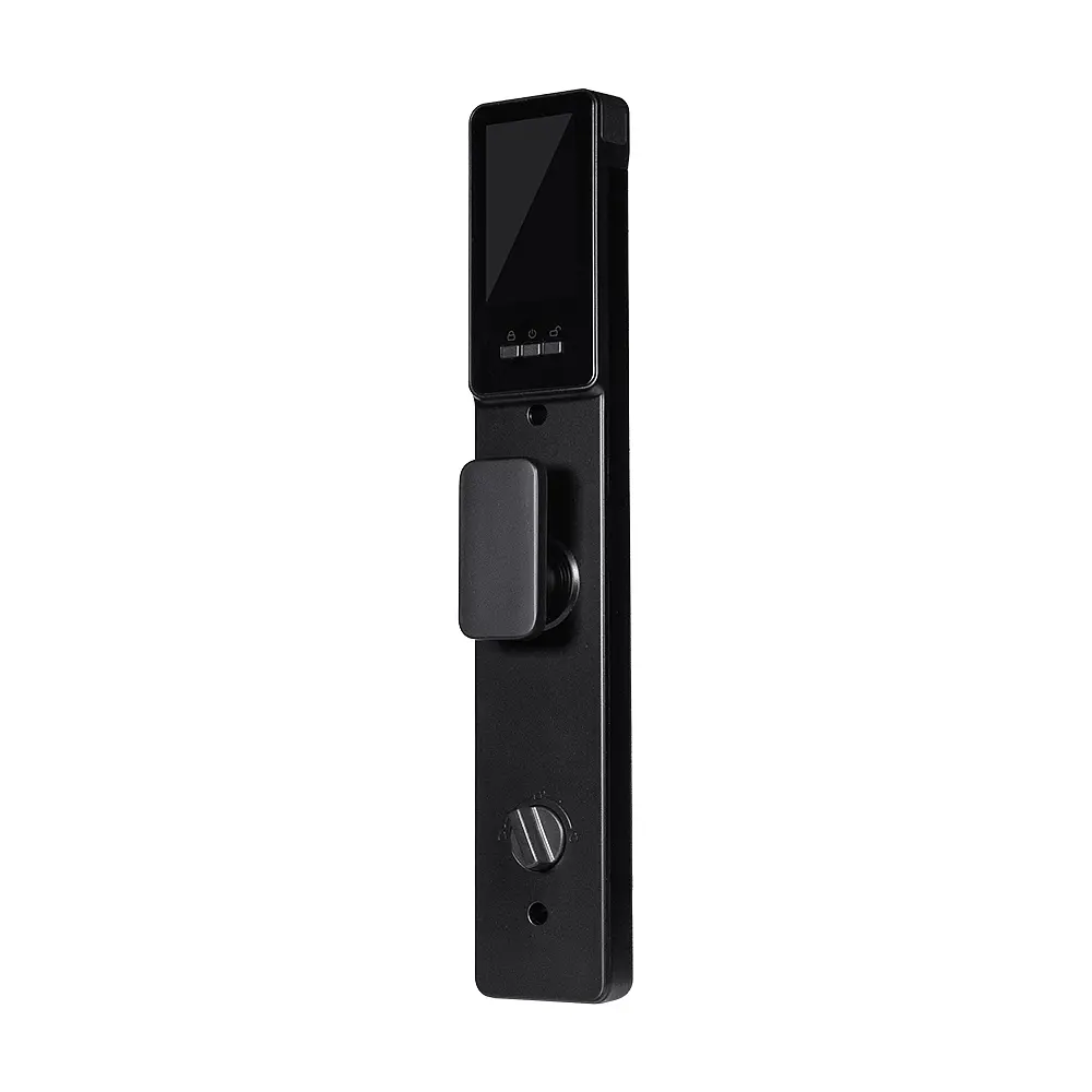 Замок біометричний автономний Trinix TRL-8804BTV Black L/R з Bluetooth та Wi-Fi, розпізнаванням облич, долоней, зчитувачем відбитків пальців і карт Mifare (65-00087) - фото 3