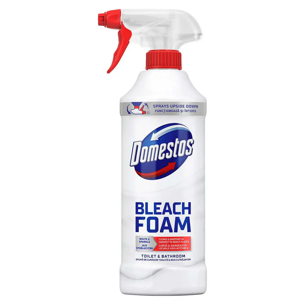 Domestos спрей-піна Відбілювання та блиск 435 мл