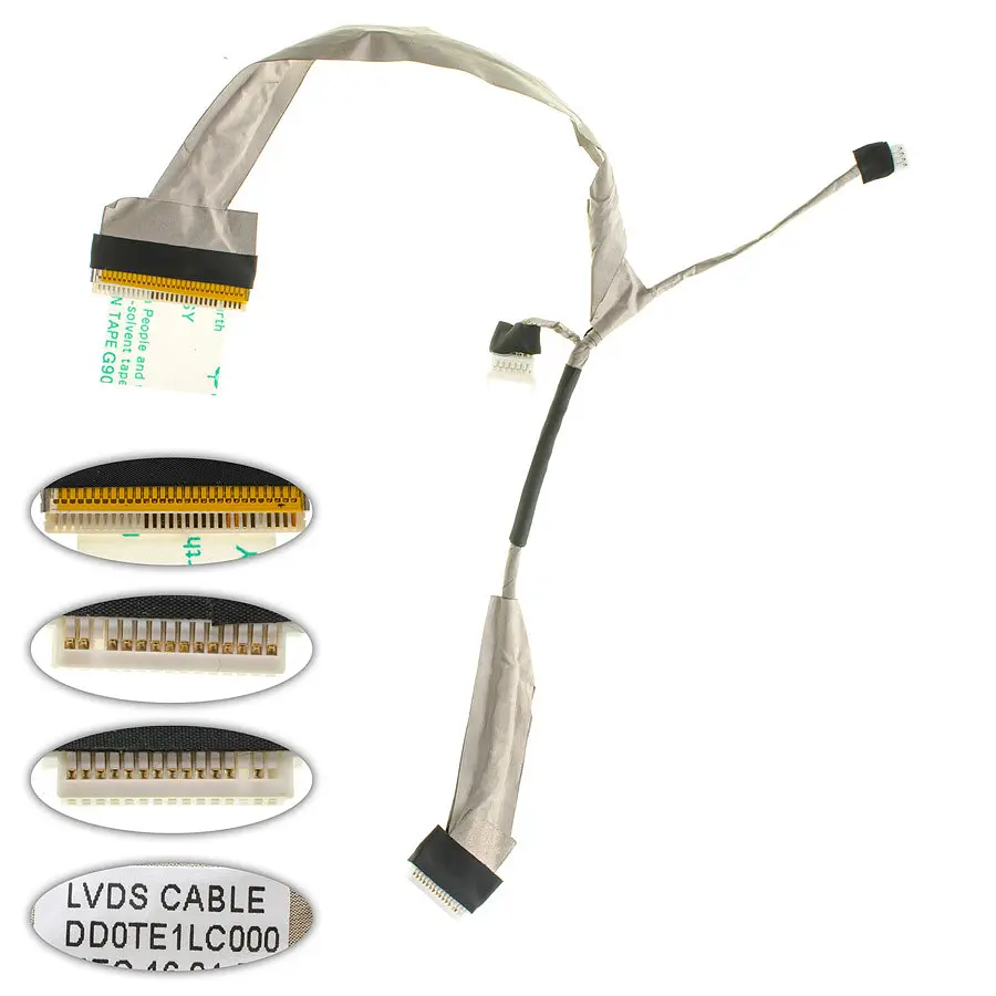 Шлейф матриці для ноутбука TOSHIBA (L310 M300 M305 M331 M332 M333 M334 M335 M336 ) LED роз'єм під камеру (DDOTE1LC000)