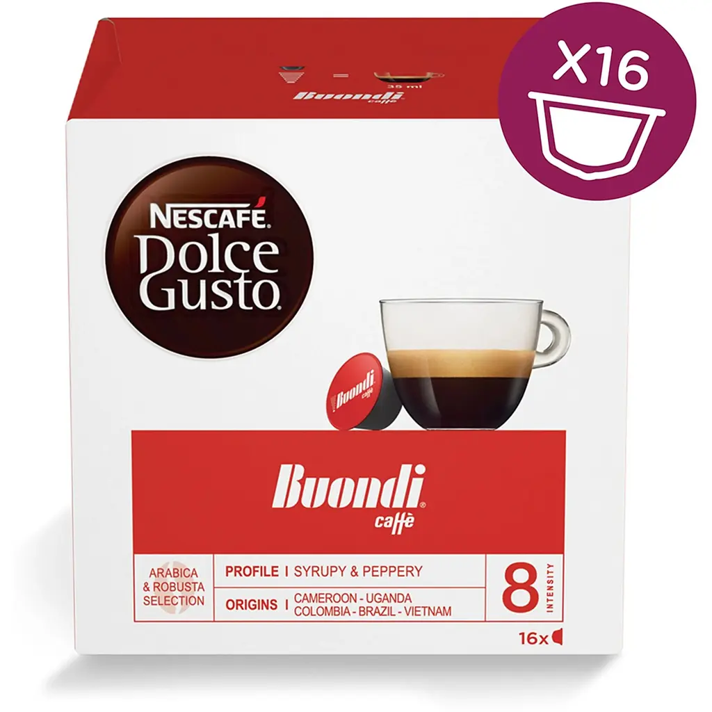 Кава в капсулах Nescafe Dolce Gusto Espresso Buondi 16 шт
