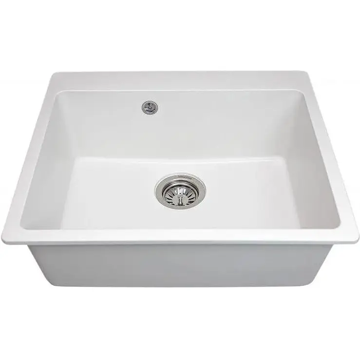 Кухонная мойка Interline Cava Maxi white - фото 2