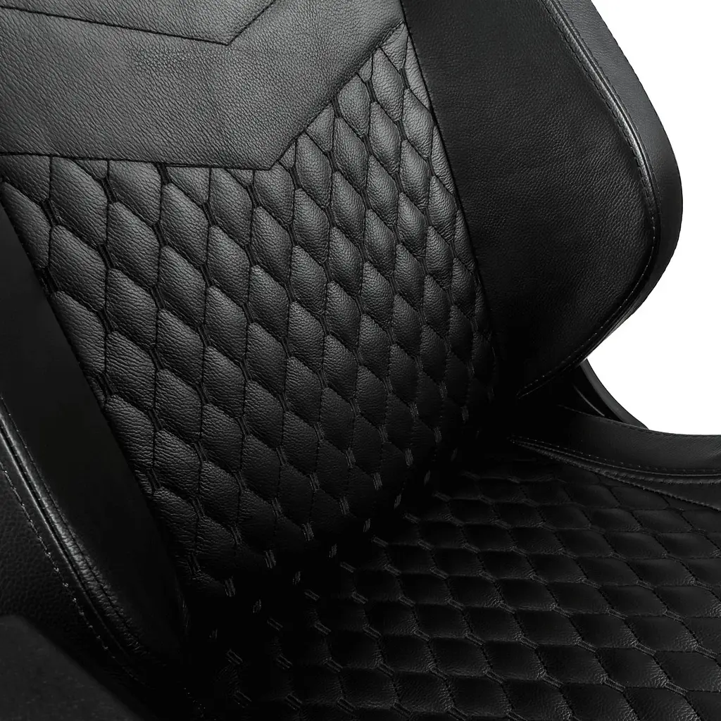 Компютерне крісло для геймера Noblechairs Epic real leather black (NBL-RL-BLA-001) - фото 4