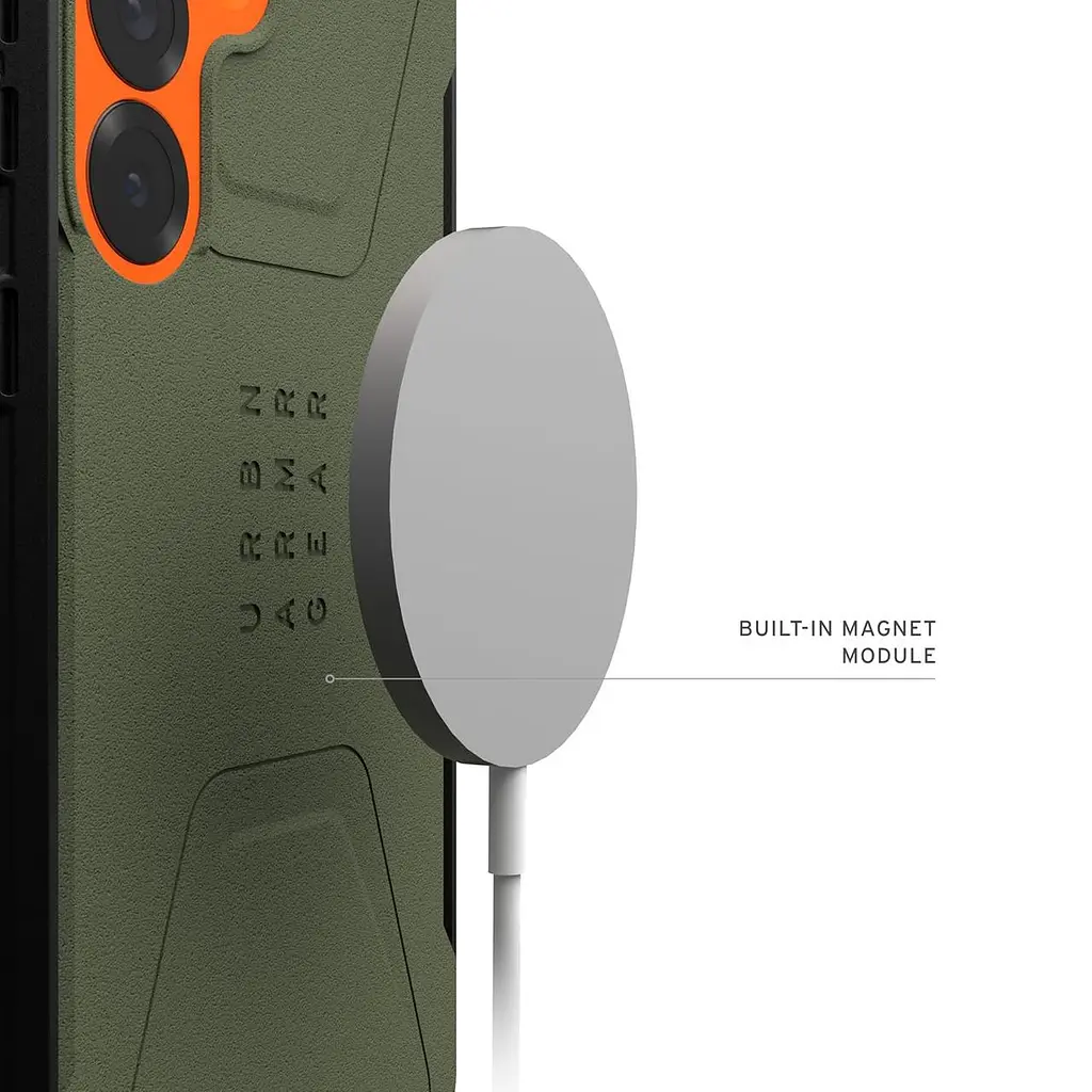 Чохол протиударний UAG Civilian MagSafe для Samsung Galaxy S25 (S931) Olive 214475117297 - фото 5