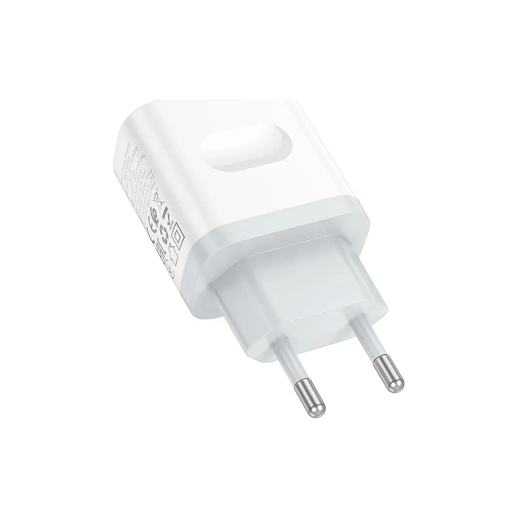 Зарядний пристрій BOROFONE BA99A USB-C PD20W white (6941991121357) - фото 6