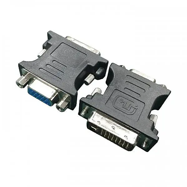 Перехідник DVI -> VGA Gembird (A-DVI-VGA-BK) Чорний