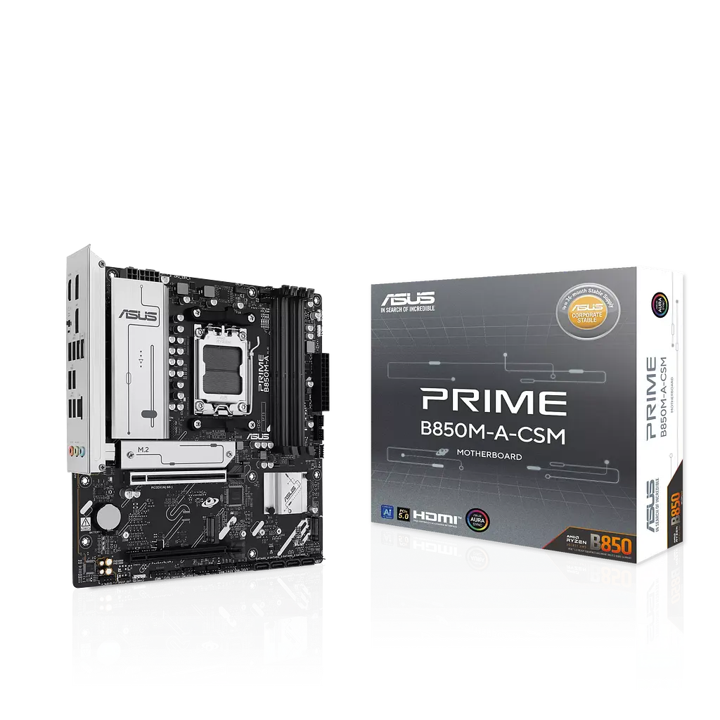 Материнська плата ASUS PRIME B850M-A-CSM Socket AM5 - фото 5