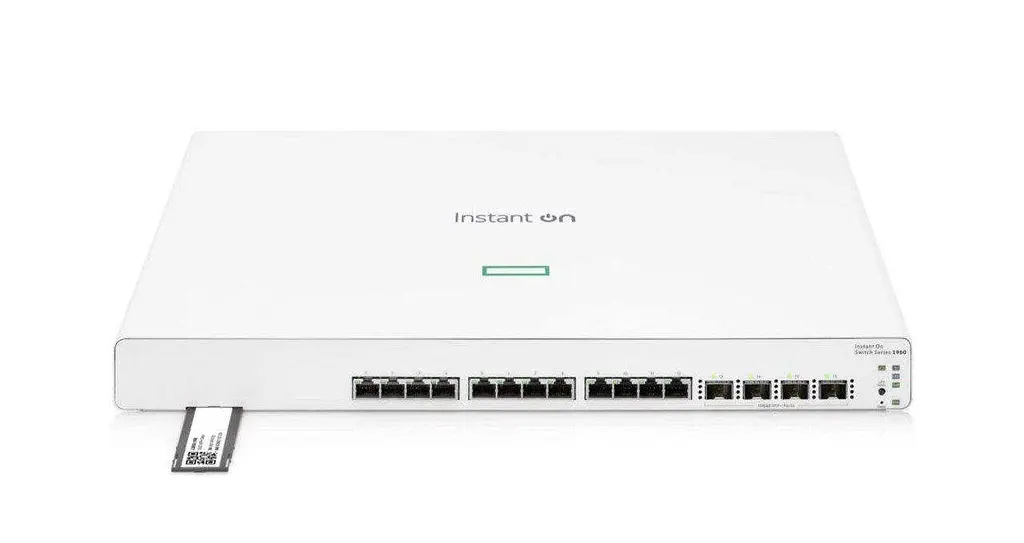 Коммутатор управляемый уровня 2 HP Aruba Instant On 1960-12XGT-4SFP+ (JL805A) - фото 3