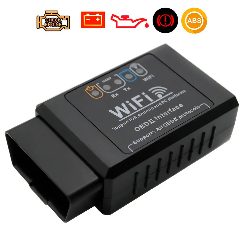 Автосканер до машини діагностичний сканер для авто OBD2 ELM327 WIFI 2714 - фото 2
