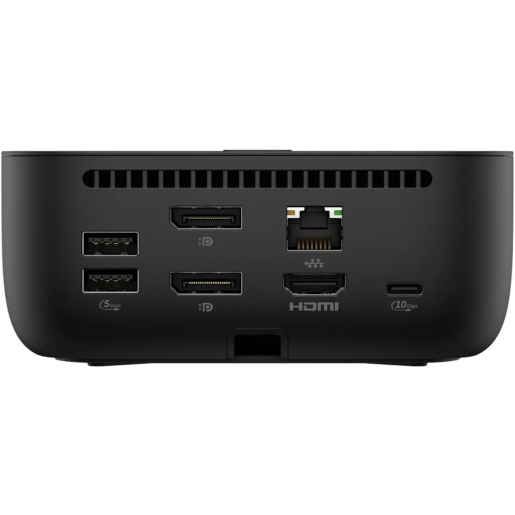Док-станція USB3.1 Type-C --> HDMI/USB 3.1x3/Type-C/DPx2/RJ45 G6 чорна HP - фото 5