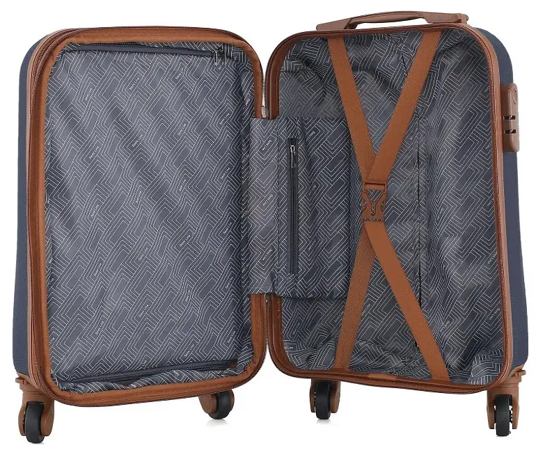 Чемодан Semi Line 20" (S) Navy (T5642-1) (DAS302614) - фото 2