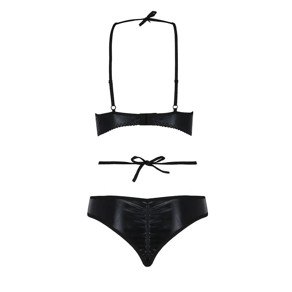 Комплект белья Passion NAVEL Set black L/XL - фото 6